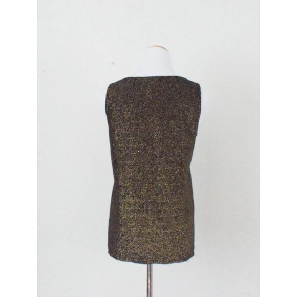 Vintage 80s Metallic‎ Sleeveless Tank - Picture 3 of 9